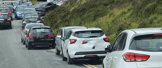 Gardaí restrict access to Glendalough due to traffic volumes