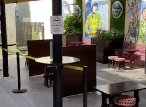 Limerick publican shares beer garden video as he plans to open today despite government guidelines