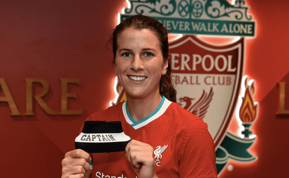 Liverpool FC Women announce Irish star as new captain