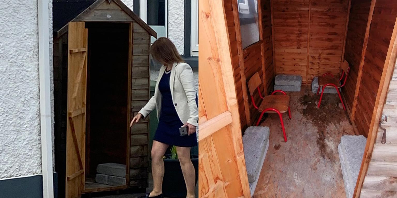 Parents’ outrage as photos of Westmeath school’s student ‘isolation room’ appear online