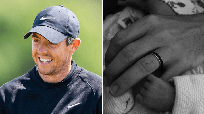 Rory McIlroy introduces new baby girl to the world and reveals her name
