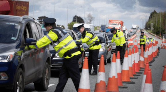 Garda checkpoints will be in place from tonight on major motorways around the country