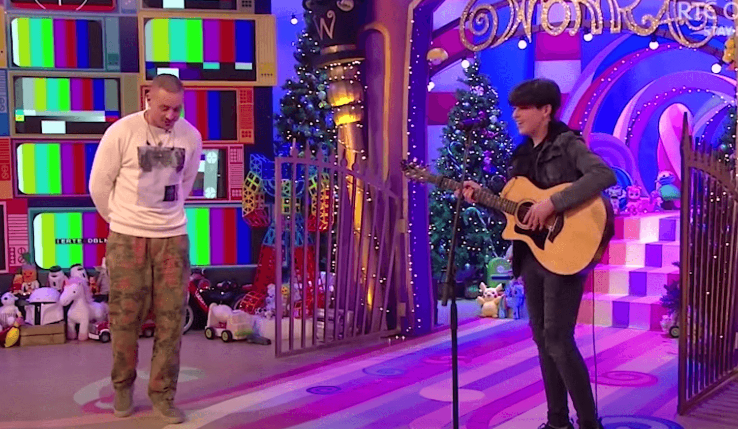 Dermot Kennedy isn’t over this year’s Toy Show yet either  