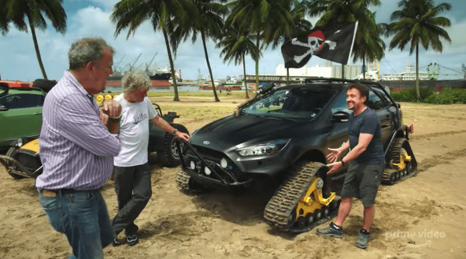 WATCH: Clarkson, May, and Hammond’s new special has a very suggestive title