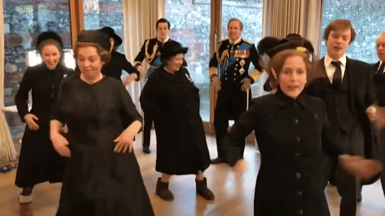 WATCH: Amazing footage emerges of The Crown cast dancing to Lizzo’s Good As Hell