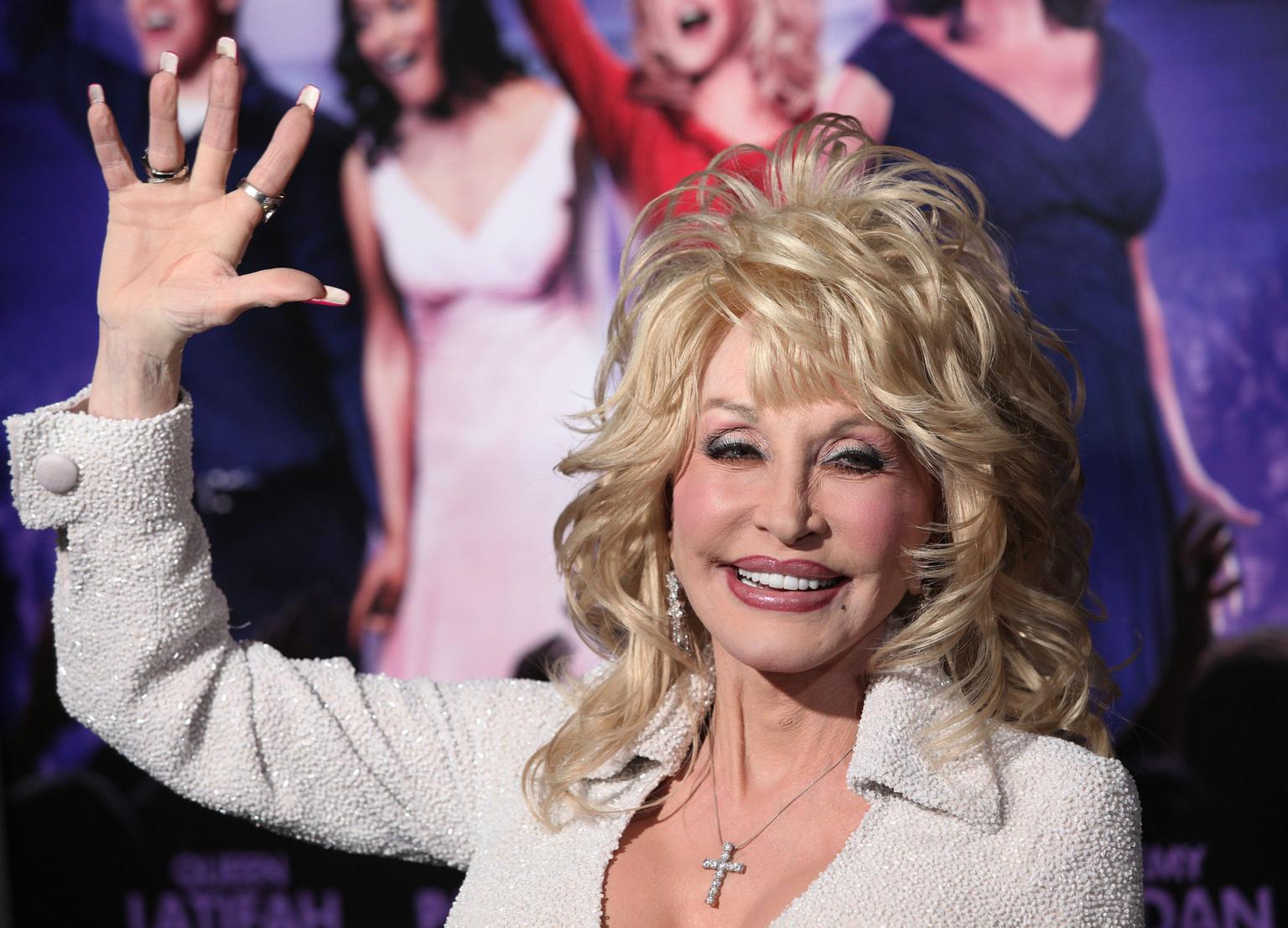 Dolly Parton is just one of two music megastars on this week’s Late Late Show