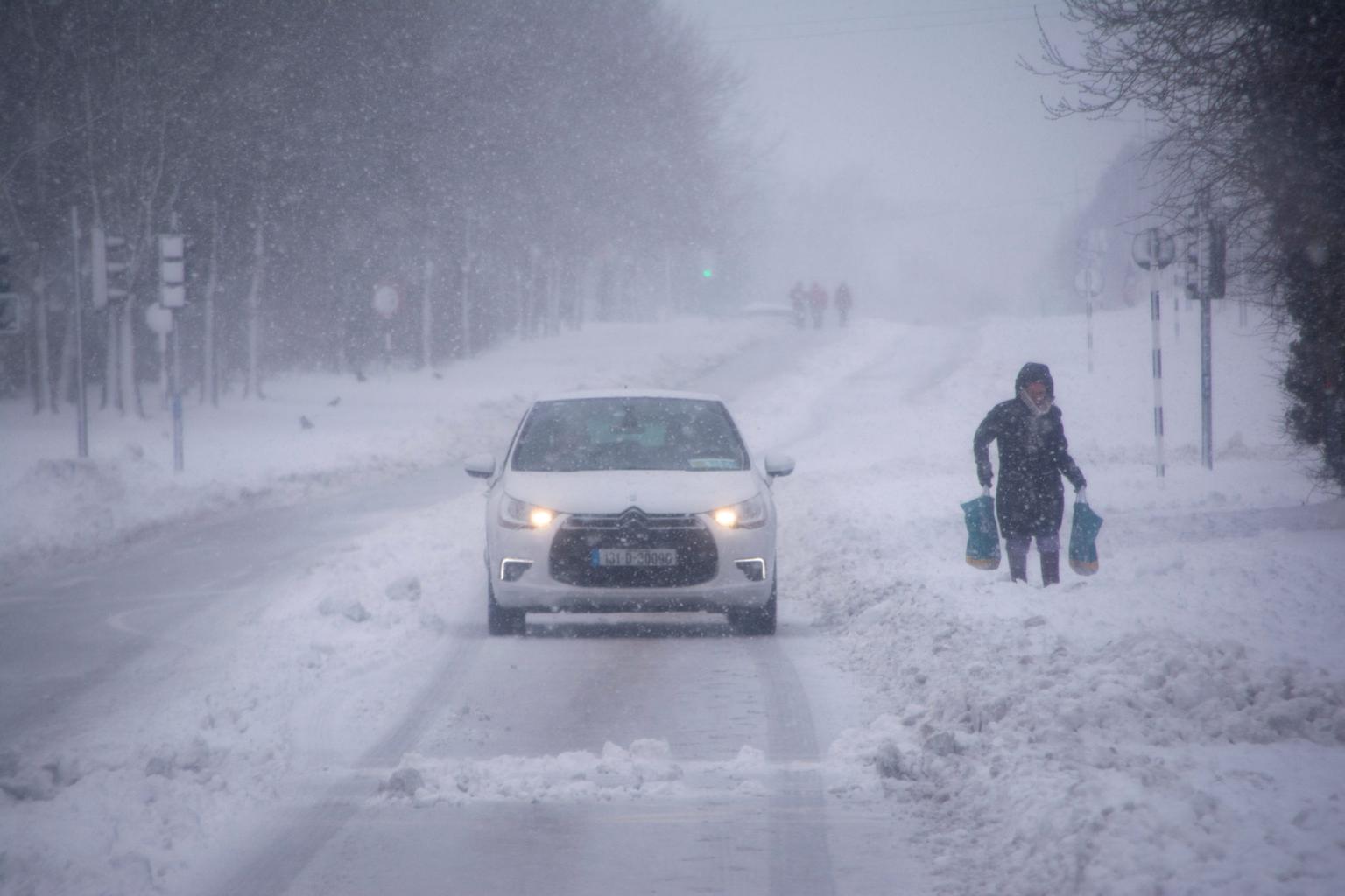 Met Éireann has officially issued a four-day advisory for ‘severe cold weather and hazardous conditions’