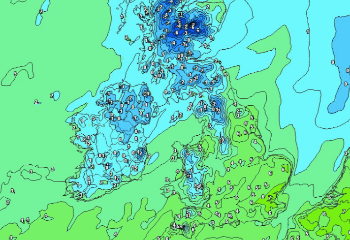 ‘Biting windchill and heavy wintry showers’ to arrive in the coming days