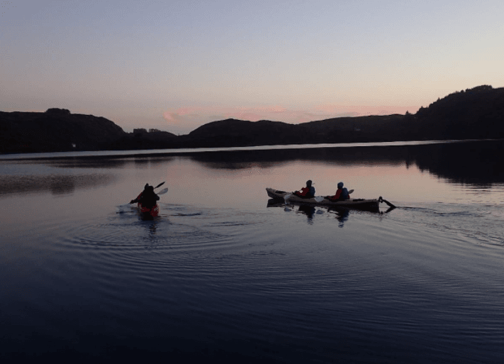 You can go moonlight kayaking in Cork and it looks so peaceful