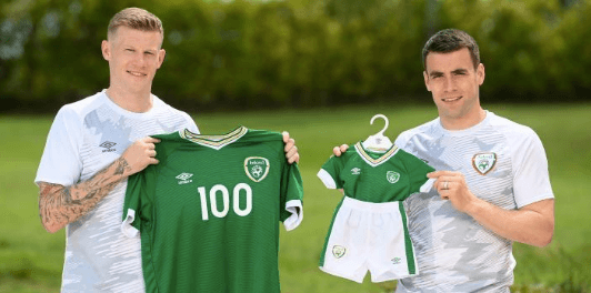 The FAI is giving a free Ireland jersey to every baby born today