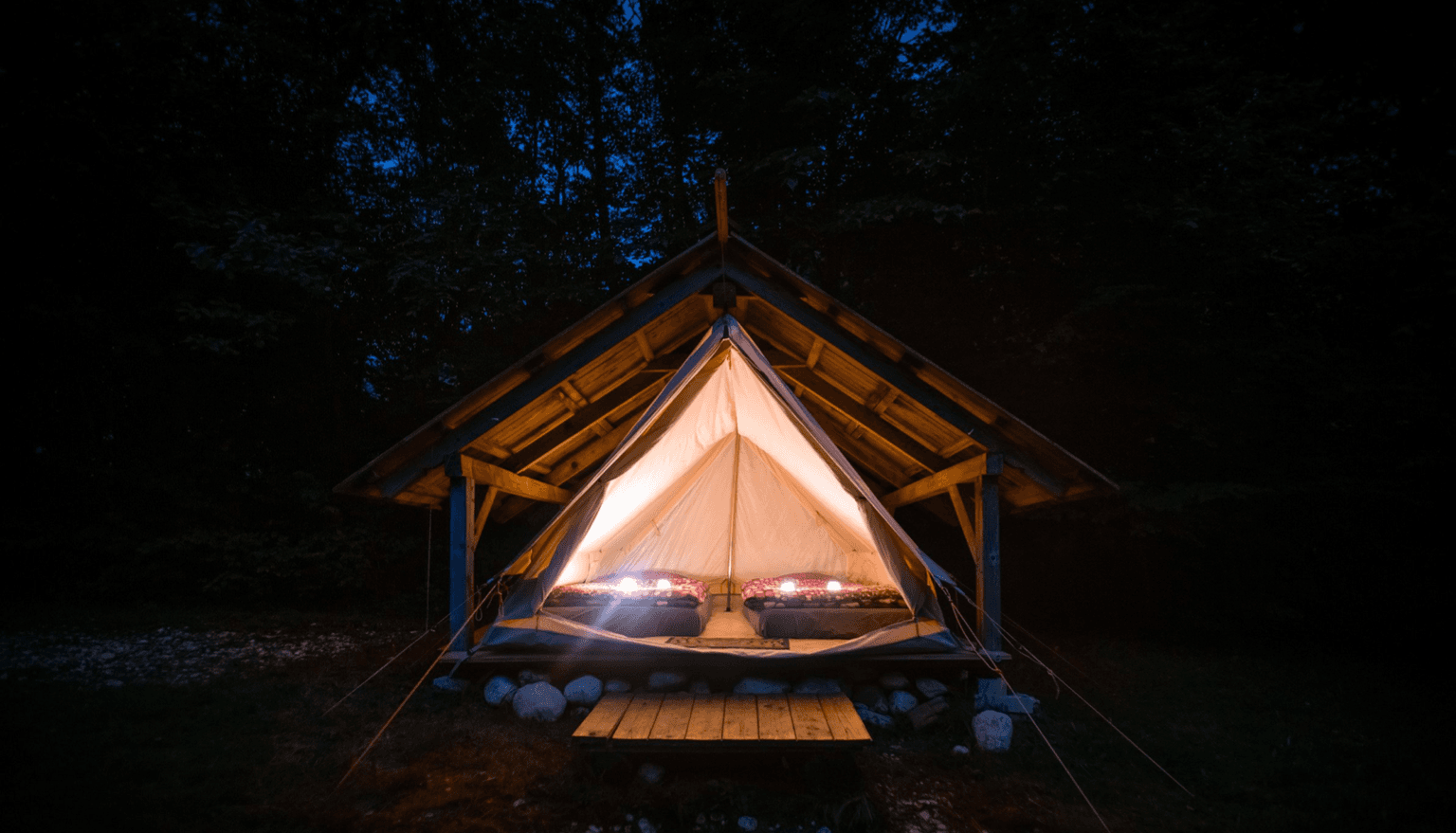 You can now bring the most Instagrammable of glamping set ups to your back garden