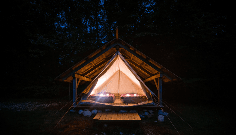 You can now bring the most Instagrammable of glamping set ups to your back garden