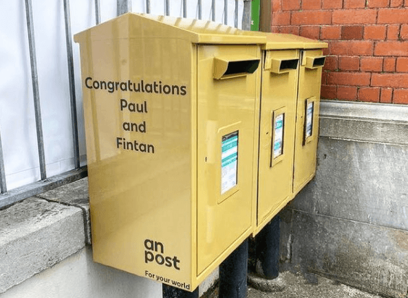 An Post celebrated Ireland’s Olympic gold medalists in the sweetest way