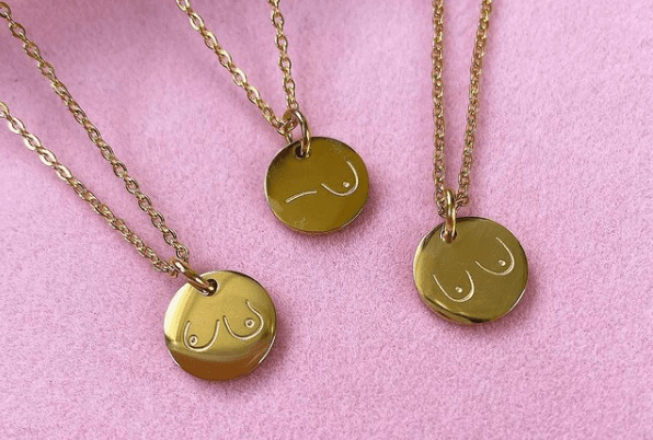 This small Irish jewelry business is selling necklaces in aid of Breast Cancer Awareness