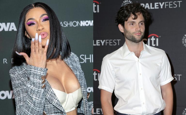 We’re obsessed with the newfound Twitter friendship between Penn Badgley and Cardi B