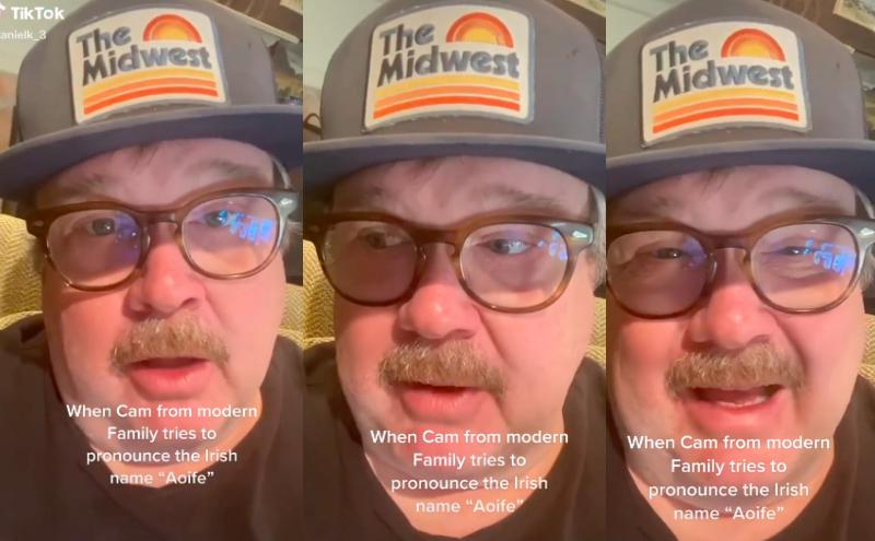 Cam from Modern Family had a bit of a mare with the pronunciation of this Irish name