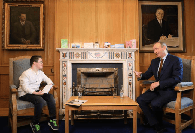 Toy Show Star Paudie Interviewed the Taoiseach and Tánaiste on his podcast this week!