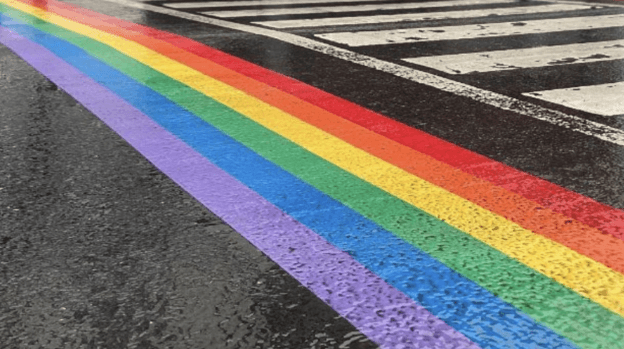 Limerick welcomes its first Pride Rainbow Crossing