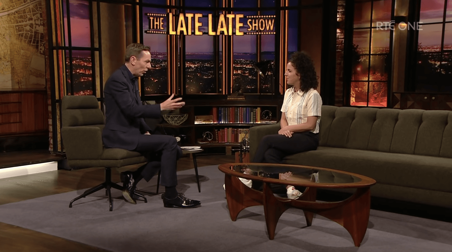 The Stations of the Cross, but it’s Ryan Tubridy asking Jamie Lee O’Donnell her age