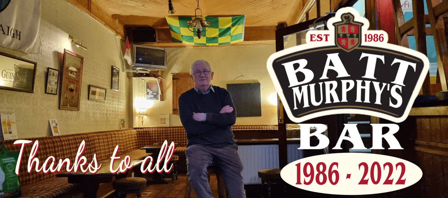 East Cork pub Batt Murphy’s announces closure after 46 years