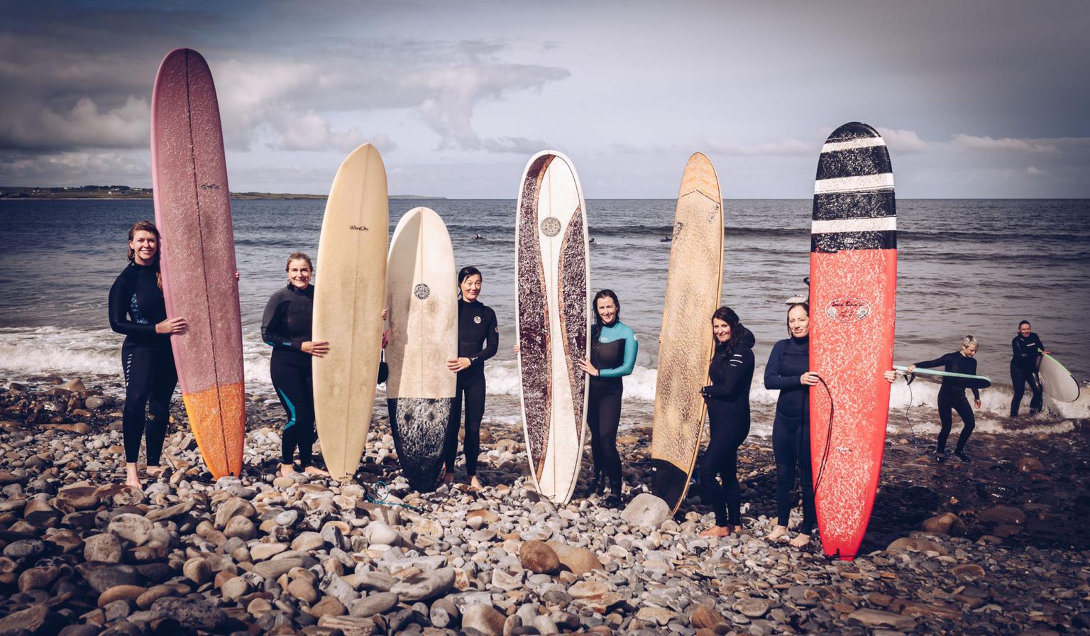 Hit the waves at this all women’s surf retreat in Sligo