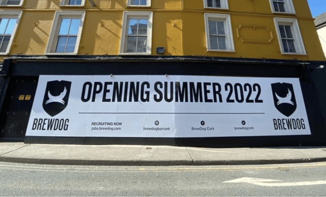 ‘The Dog is landing’ Brewdog pub chain officially arrives in Cork