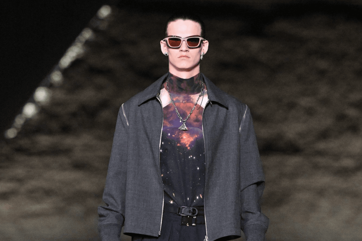 a 17 year old model from Westmeath has walked in a Christian Dior fashion show