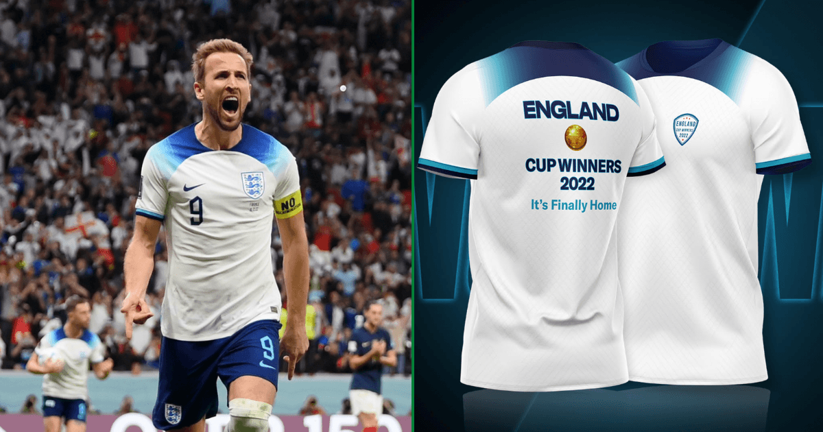 UK company to suffer huge loss over 18,000 England World Cup winner t-shirts