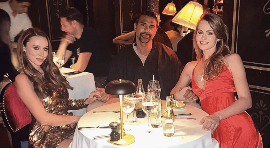 Una Healy reportedly in a throuple with David Hayes and Sian Osborne