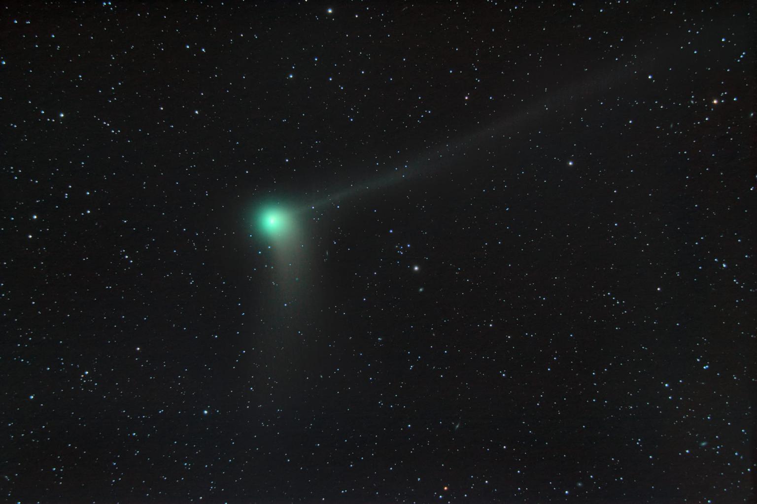 A rare green comet will be visible above Ireland this week