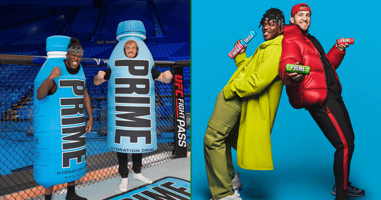 Logan Paul and KSI reveal they made $45m in one month off Prime