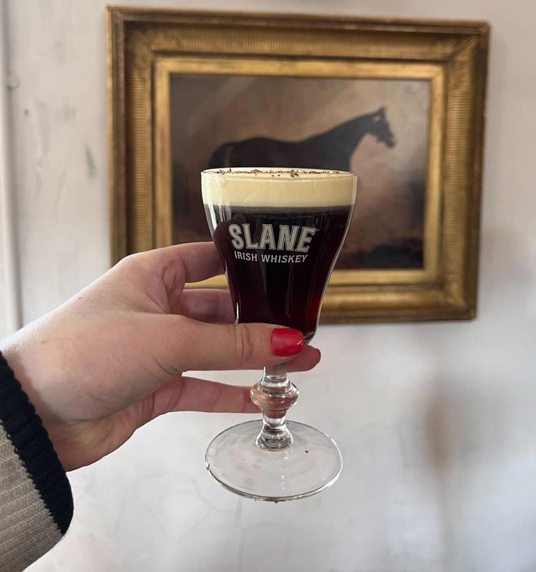 This Irish Coffee recipe will be sure to warm you up this St Patrick’s Day