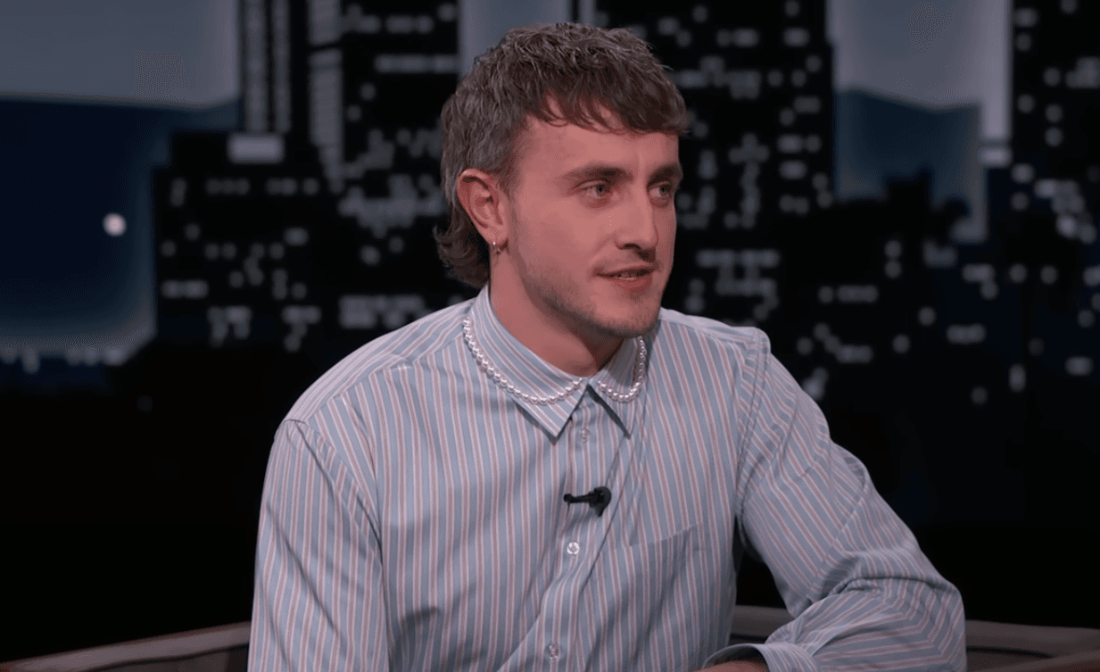 ‘Wearing one of our own’ – Paul Mescal reps Irish designer on US talk show