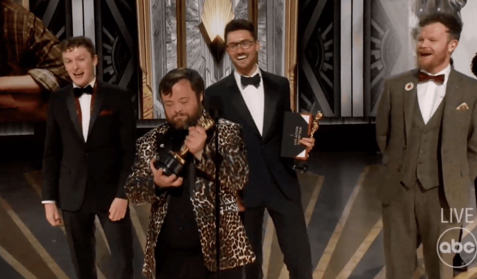 WATCH: The entire Oscars audience sang Happy Birthday to this Irish actor last night