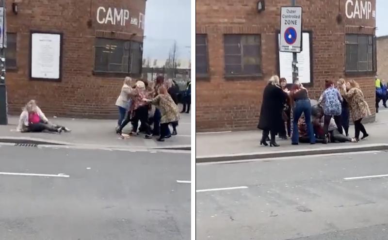 ‘Shocking scenes’ as Mother’s Day brawl breaks out on street in Liverpool