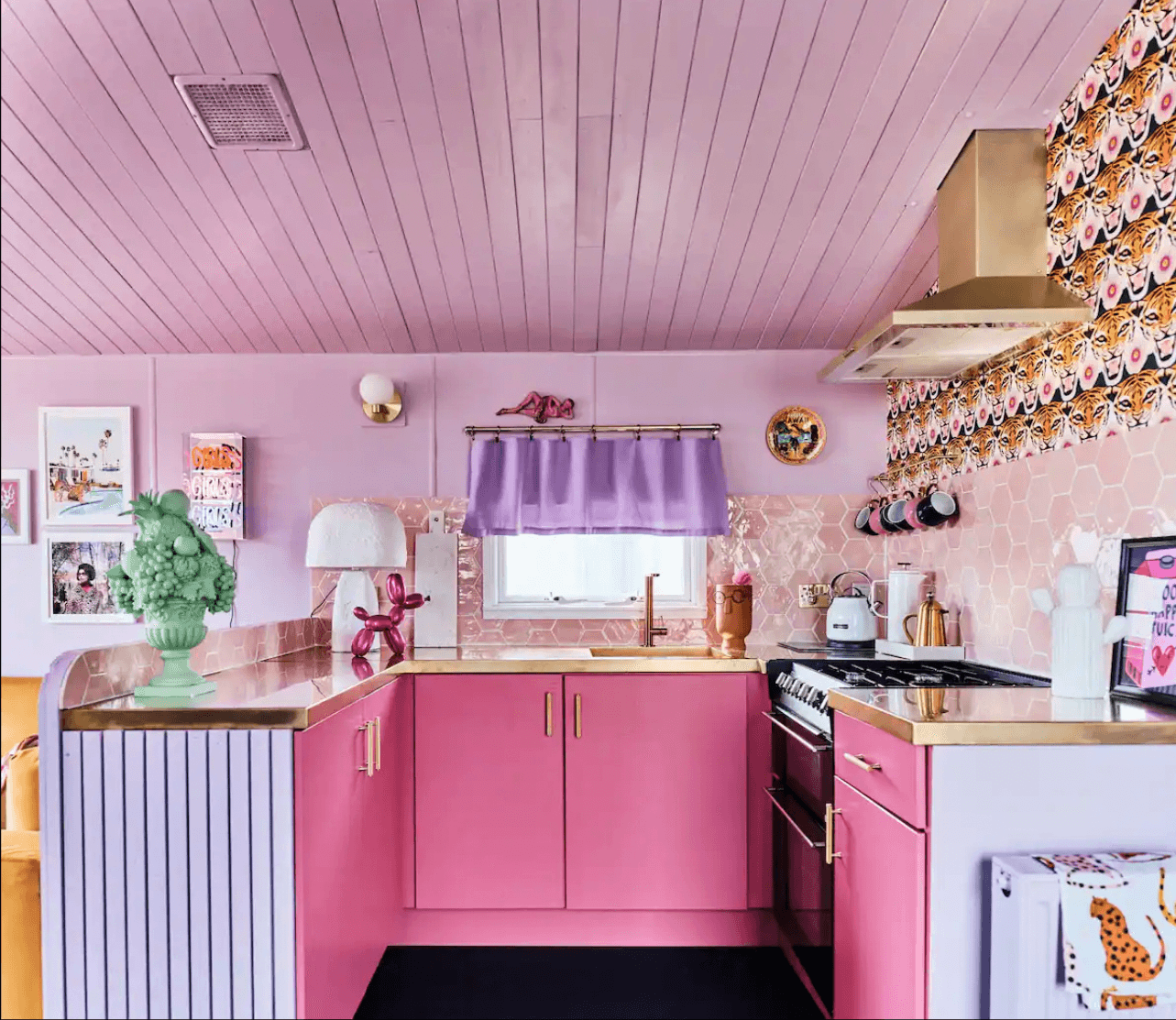 This Barbie inspired caravan would make for a dreamy weekend away