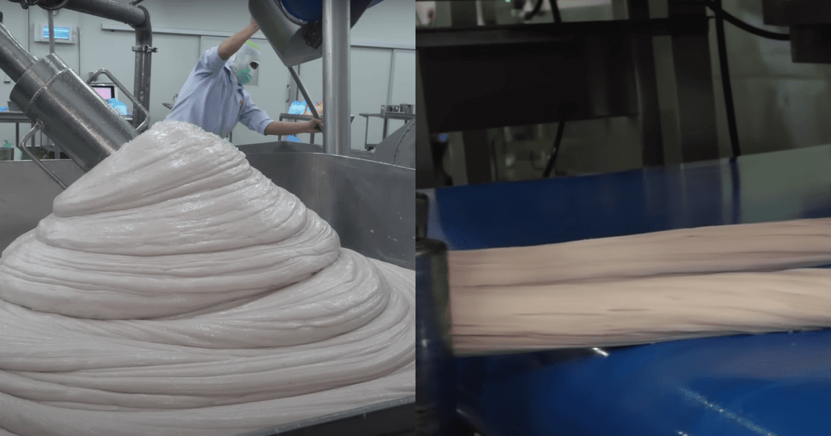 People vow never to eat crab sticks again- after seeing how they are made