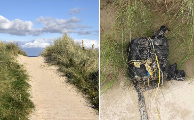 Package with suspected €2m worth of cocaine found by walker on Donegal Beach