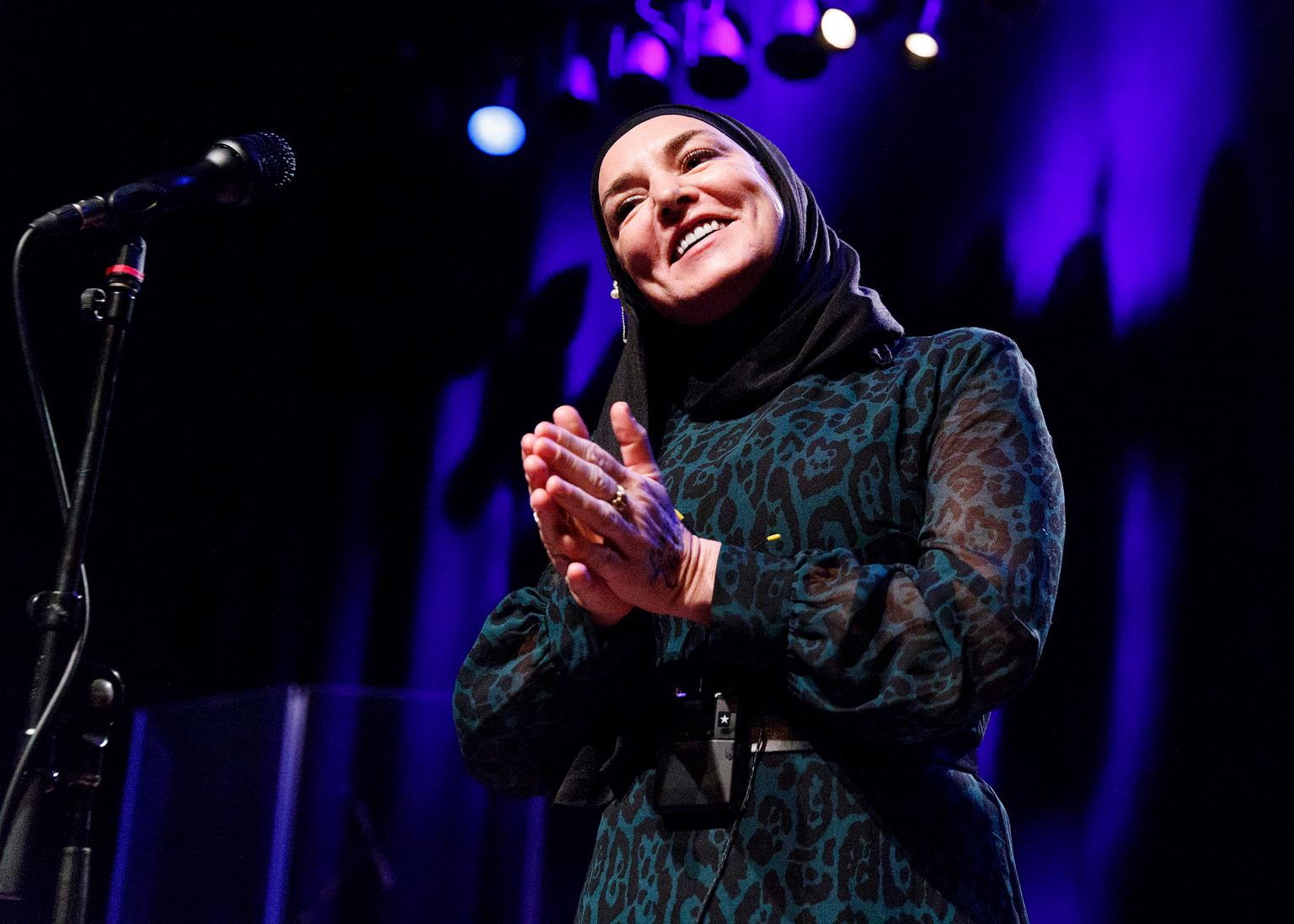 Thousands gather on Bray seafront as Sinéad O’Connor’s funeral cortege passes through
