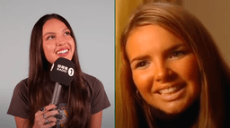 WATCH: Olivia Rodrigo reacts to Nadine Coyle in Passportgate