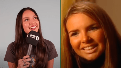 WATCH: Olivia Rodrigo reacts to Nadine Coyle in Passportgate