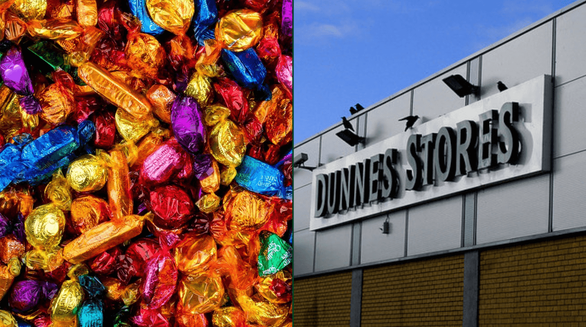 Christmas chocolate tubs such as Quality Street already on sale at Dunnes