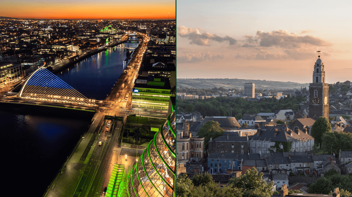 Two Irish cities shortlisted for major European tourism award