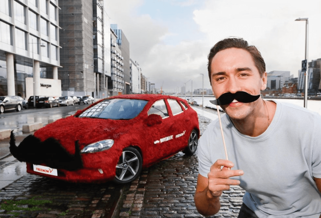 FREENOW teams up with Movember to raise funds and awareness for men’s health