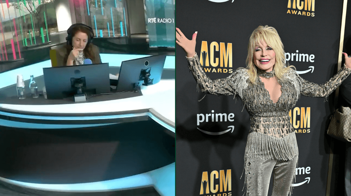 Dolly Parton connects with Irish mother on Liveline