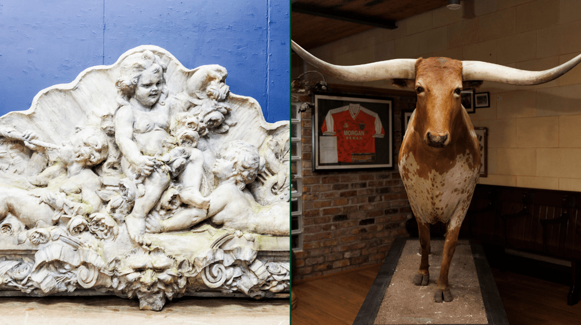 Huge antique auction will feature a taxidermy bison, a 19th-century Madonna and Child, and more