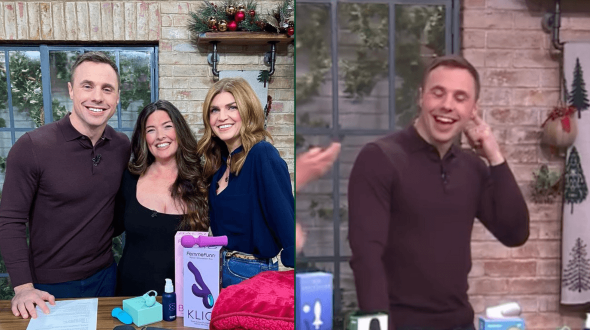 Tommy Bowe blushes through Ireland AM sex toy segment