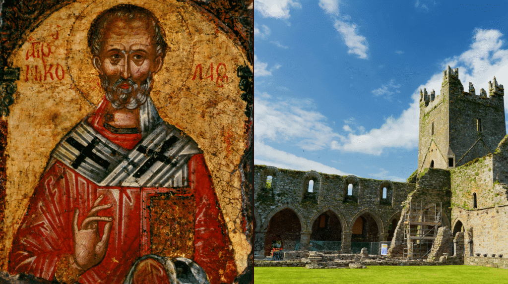 Did you know ‘Santa Claus’ is said to be buried in Ireland?