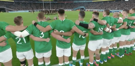 WATCH: Fields of Athenry drowns out New Zealand’s haka ahead of RWC quarter-final WATCH: Fields of Athenry drowns out New Zealand’s haka ahead of RWC quarter-final