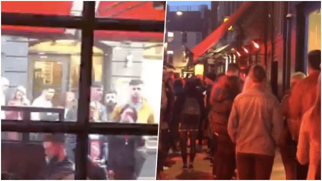 Ridiculous queues outside Cork restaurant Coqbull due to €5 birthday offer Ridiculous queues outside Cork restaurant Coqbull due to €5 birthday offer